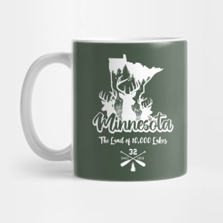 3 Deer Minnesota Mug